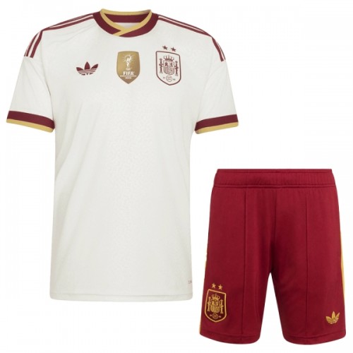 Spanje 2 Stars Voetbaltenue Uit WK 2026 - Kind Spanje 2 Stars Voetbaltenue Uit WK 2026 - Kind