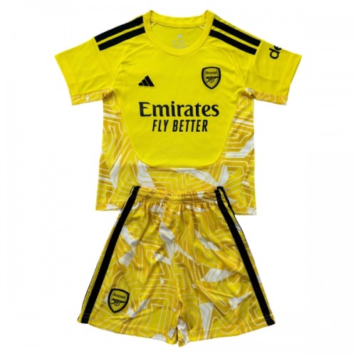 Arsenal Voetbaltenue Doelman 2026-27 gele - Kind Arsenal Voetbaltenue Doelman 2026-27 gele - Kind