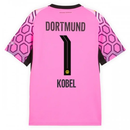 Borussia Dortmund Kobel 1 Voetbalshirt Uit Doelman 2026-27 Roze Borussia Dortmund Kobel 1 Voetbalshirt Uit Doelman 2026-27 Roze