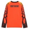 Borussia Dortmund Orange Version Voetbaltenue Thuis Doelman 2026-27 Lange Mouw - Kind