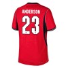 Engeland Elliot Anderson 23 Voetbalshirt Uit WK 2026 Engeland Elliot Anderson 23 Voetbalshirt Uit WK 2026