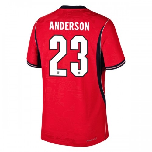 Engeland Elliot Anderson 23 Voetbalshirt Uit WK 2026 Engeland Elliot Anderson 23 Voetbalshirt Uit WK 2026