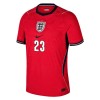 Engeland Elliot Anderson 23 Voetbalshirt Uit WK 2026
