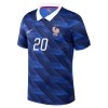 Frankrijk Desire Doue 20 Voetbalshirt Thuis WK 2026