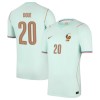 Frankrijk Desire Doue 20 Voetbalshirt Uit WK 2026 Frankrijk Desire Doue 20 Voetbalshirt Uit WK 2026