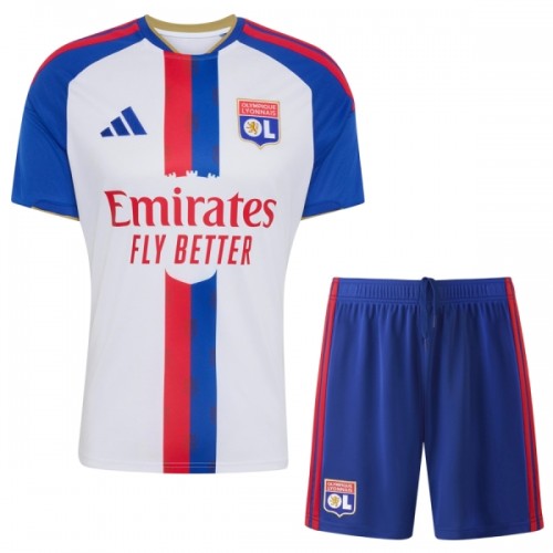 Olympique Lyonnais Voetbaltenue Thuis 2026-27 - Kind Olympique Lyonnais Voetbaltenue Thuis 2026-27 - Kind