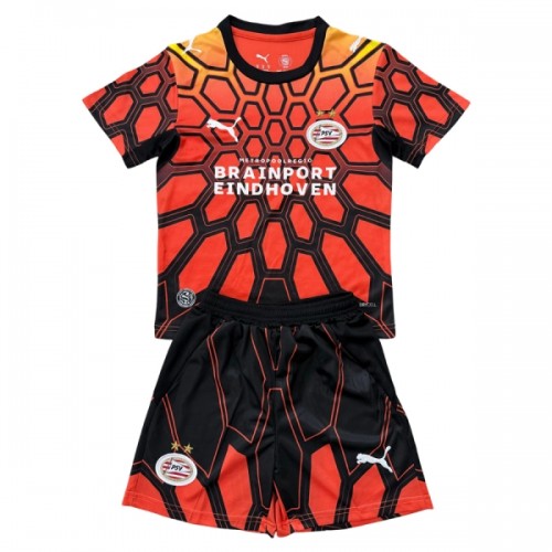 PSV Eindhoven Orange Version Voetbaltenue Doelman 2026-27 - Kind PSV Eindhoven Orange Version Voetbaltenue Doelman 2026-27 - Kind