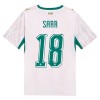 Senegal Sarr 18 Voetbalshirt Thuis WK 2026 Senegal Sarr 18 Voetbalshirt Thuis WK 2026