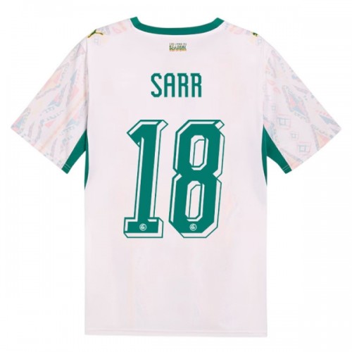 Senegal Sarr 18 Voetbalshirt Thuis WK 2026 Senegal Sarr 18 Voetbalshirt Thuis WK 2026