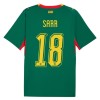 Senegal Sarr 18 Voetbalshirt Uit WK 2026 Senegal Sarr 18 Voetbalshirt Uit WK 2026