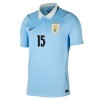 Uruguay Federico Valverde 15 Voetbalshirt Thuis WK 2026