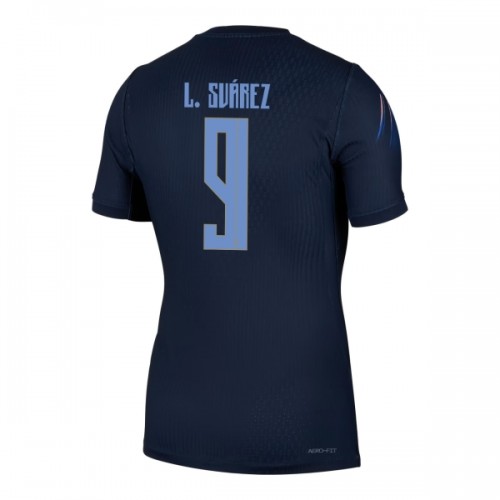 Uruguay Luis Suarez 9 Voetbalshirt Uit WK 2026 Uruguay Luis Suarez 9 Voetbalshirt Uit WK 2026