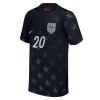 USA Balogun 20 Voetbalshirt Uit WK 2026