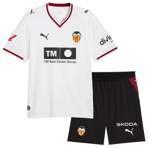 Valencia CF Voetbaltenue Thuis 2026-27 - Kind Valencia CF Voetbaltenue Thuis 2026-27 - Kind