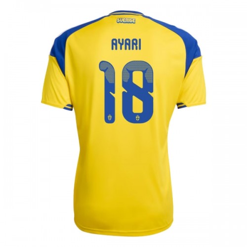 Zweden Ayari 18 Voetbalshirt Thuis WK 2026 Zweden Ayari 18 Voetbalshirt Thuis WK 2026