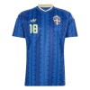 Zweden Ayari 18 Voetbalshirt Uit WK 2026