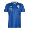 Zweden Gyokeres 17 Voetbalshirt Uit WK 2026