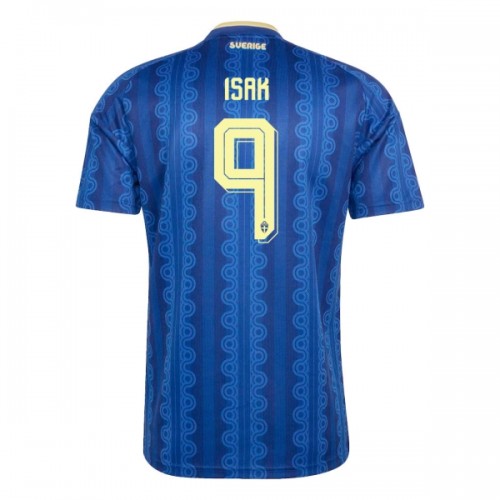 Zweden Isak 9 Voetbalshirt Uit WK 2026 Zweden Isak 9 Voetbalshirt Uit WK 2026