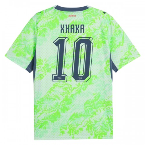 Zwitserland Granit Xhaka 10 Voetbalshirt Uit WK 2026 Zwitserland Granit Xhaka 10 Voetbalshirt Uit WK 2026