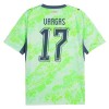Zwitserland Vargas 17 Voetbalshirt Uit WK 2026 Zwitserland Vargas 17 Voetbalshirt Uit WK 2026