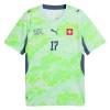 Zwitserland Vargas 17 Voetbalshirt Uit WK 2026