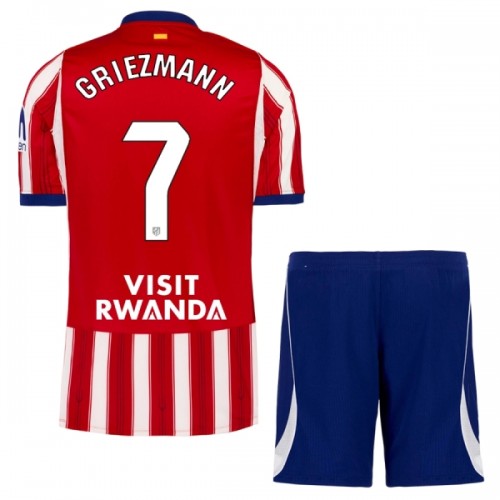 Atlético Madrid Griezmann 7 Voetbaltenue Thuis 2026-27 - Kind Atlético Madrid Griezmann 7 Voetbaltenue Thuis 2026-27 - Kind