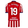 Atlético Madrid J. Alvarez 19 Voetbalshirt Thuis 2026-27 Atlético Madrid J. Alvarez 19 Voetbalshirt Thuis 2026-27