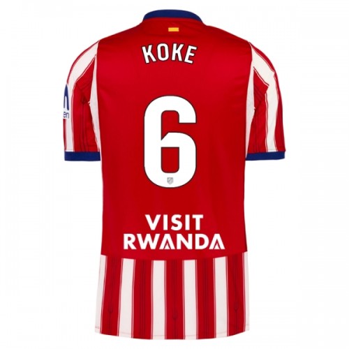 Atlético Madrid Koke 6 Voetbalshirt Thuis 2026-27 Atlético Madrid Koke 6 Voetbalshirt Thuis 2026-27