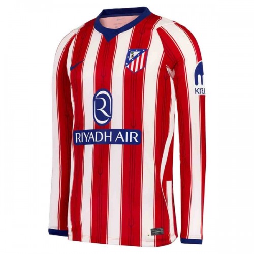 Atlético Madrid Voetbalshirt Thuis 2026-27 Lange Mouw Atlético Madrid Voetbalshirt Thuis 2026-27 Lange Mouw
