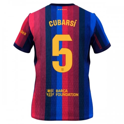 FC Barcelona Cubarsi 5 Voetbalshirt Thuis 2026-27 FC Barcelona Cubarsi 5 Voetbalshirt Thuis 2026-27