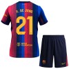 FC Barcelona F. De Jong 21 Voetbaltenue Thuis 2026-27 - Kind FC Barcelona F. De Jong 21 Voetbaltenue Thuis 2026-27 - Kind