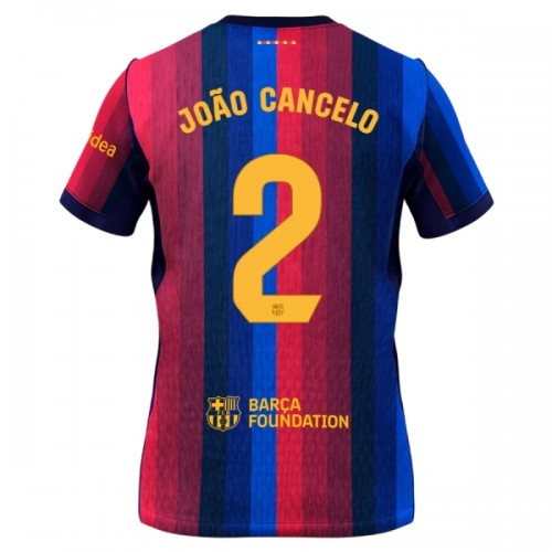 FC Barcelona Joao Cancelo 2 Voetbalshirt Thuis 2026-27 FC Barcelona Joao Cancelo 2 Voetbalshirt Thuis 2026-27