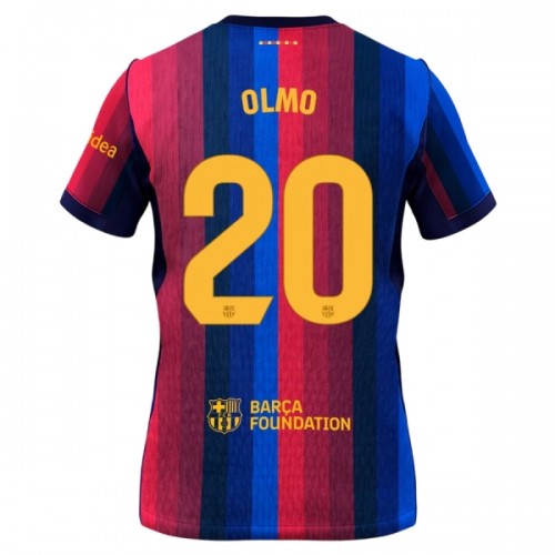 FC Barcelona Olmo 20 Voetbalshirt Thuis 2026-27 FC Barcelona Olmo 20 Voetbalshirt Thuis 2026-27