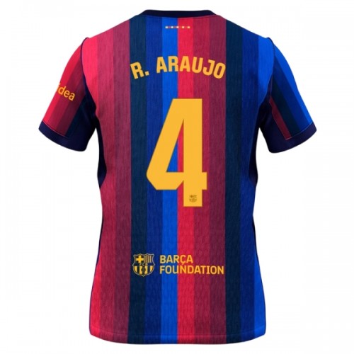 FC Barcelona R. Araujo 4 Voetbalshirt Thuis 2026-27 FC Barcelona R. Araujo 4 Voetbalshirt Thuis 2026-27