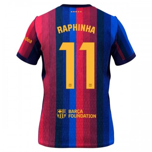 FC Barcelona Raphinha 11 Voetbalshirt Thuis 2026-27 FC Barcelona Raphinha 11 Voetbalshirt Thuis 2026-27