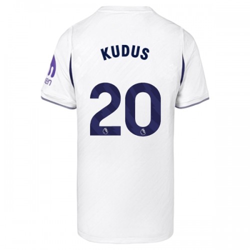 Tottenham Hotspur Kudus 20 Voetbalshirt Thuis 2026-27 Tottenham Hotspur Kudus 20 Voetbalshirt Thuis 2026-27