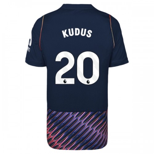 Tottenham Hotspur Kudus 20 Voetbalshirt Uit 2026-27 Tottenham Hotspur Kudus 20 Voetbalshirt Uit 2026-27