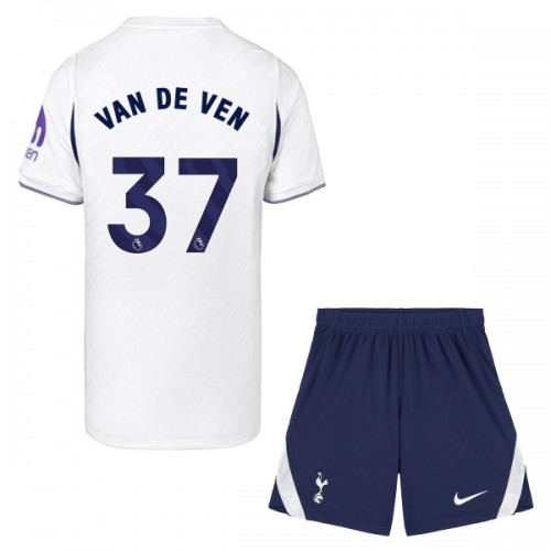 Tottenham Hotspur Van De Ven 37 Voetbaltenue Thuis 2026-27 - Kind Tottenham Hotspur Van De Ven 37 Voetbaltenue Thuis 2026-27 - Kind