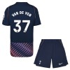 Tottenham Hotspur Van De Ven 37 Voetbaltenue Uit 2026-27 - Kind Tottenham Hotspur Van De Ven 37 Voetbaltenue Uit 2026-27 - Kind