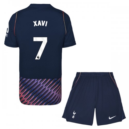 Tottenham Hotspur Xavi 7 Voetbaltenue Uit 2026-27 - Kind Tottenham Hotspur Xavi 7 Voetbaltenue Uit 2026-27 - Kind