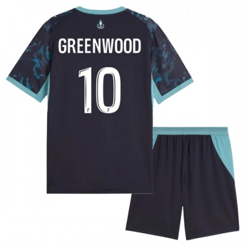 Olympique de Marseille Greenwood 10 Voetbaltenue Uit 2026-27 - Kind Olympique de Marseille Greenwood 10 Voetbaltenue Uit 2026-27 - Kind