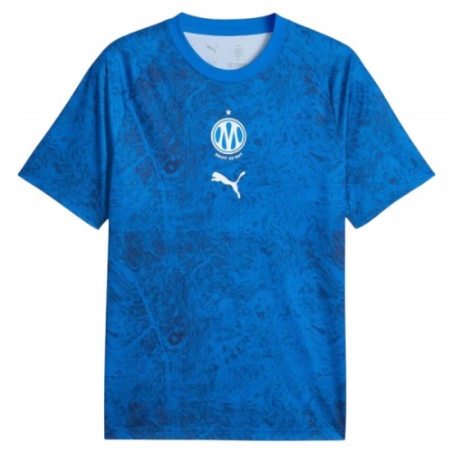 Olympique de Marseille Pre-Match Voetbalshirt 2026-27 Blauwe Olympique de Marseille Pre-Match Voetbalshirt 2026-27 Blauwe