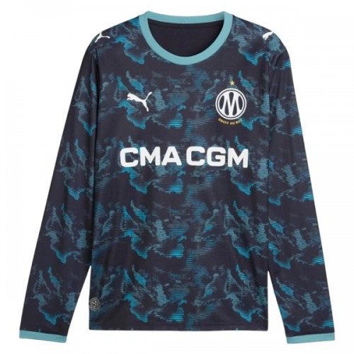 Olympique de Marseille Voetbalshirt Uit 2026-27 Lange Mouw Olympique de Marseille Voetbalshirt Uit 2026-27 Lange Mouw