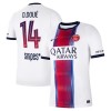 Paris Saint-Germain Desire Doue 14 Voetbalshirt Uit 2026-27 Paris Saint-Germain Desire Doue 14 Voetbalshirt Uit 2026-27