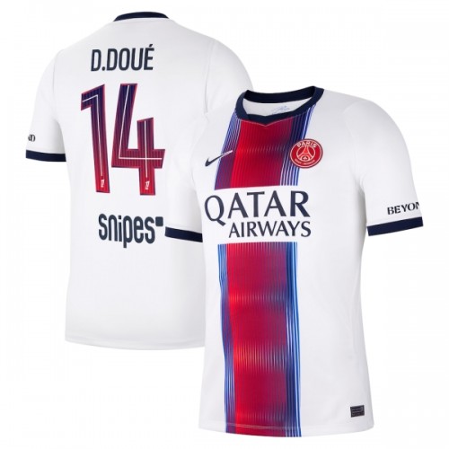 Paris Saint-Germain Desire Doue 14 Voetbalshirt Uit 2026-27 Paris Saint-Germain Desire Doue 14 Voetbalshirt Uit 2026-27