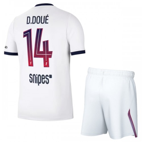 Paris Saint-Germain Desire Doue 14 Voetbaltenue Uit 2026-27 - Kind Paris Saint-Germain Desire Doue 14 Voetbaltenue Uit 2026-27 - Kind