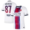Paris Saint-Germain Joao Neves 87 Voetbalshirt Uit 2026-27 Paris Saint-Germain Joao Neves 87 Voetbalshirt Uit 2026-27