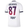 Paris Saint-Germain Joao Neves 87 Voetbalshirt Uit 2026-27