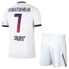 Paris Saint-Germain Kvaratskhelia 7 Voetbaltenue Uit 2026-27 - Kind Paris Saint-Germain Kvaratskhelia 7 Voetbaltenue Uit 2026-27 - Kind