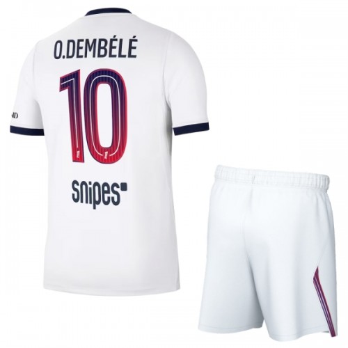 Paris Saint-Germain O. Dembele 10 Voetbaltenue Uit 2026-27 - Kind Paris Saint-Germain O. Dembele 10 Voetbaltenue Uit 2026-27 - Kind